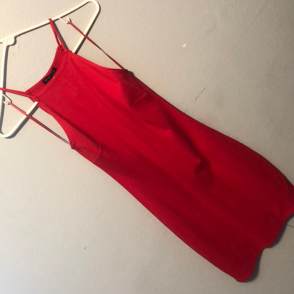 Red dress